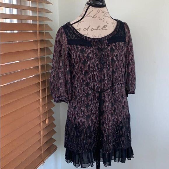 FREE PEOPLE ANTHROPOLOGIE BEAUTIFUL DRESS SIZE S/P‎ - Picture 1 of 14